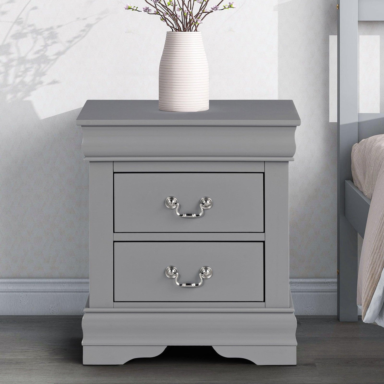Furniture of America Night Stand Louis Philippe