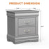 Furniture of America Night Stand Louis Philippe