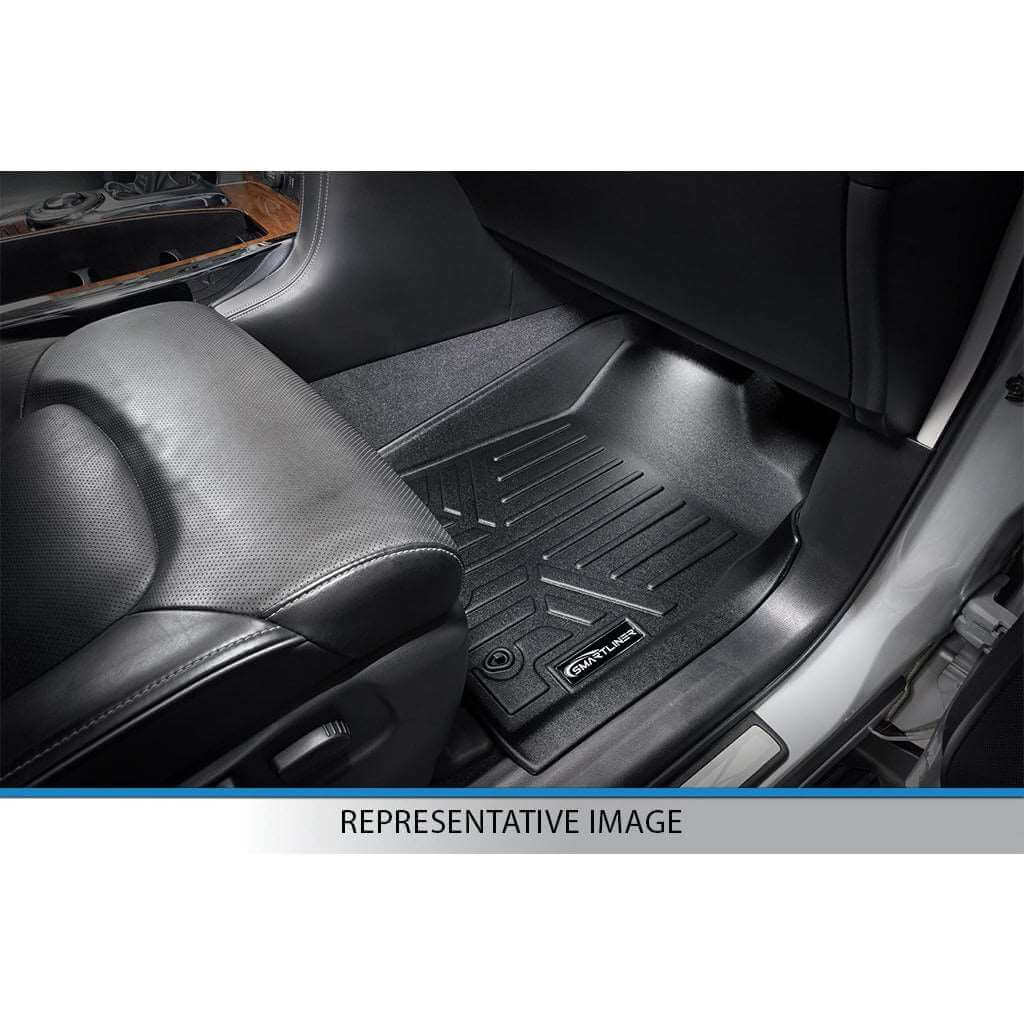 SMARTLINER Custom Fit Floor Liners For 2007 - 2017 Ford Expedition EL / Lincoln Navigator L (with 2nd Row Bucket Seats)