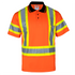 Hi-Vis Reflective Two-Tone Safety Polo Shirt