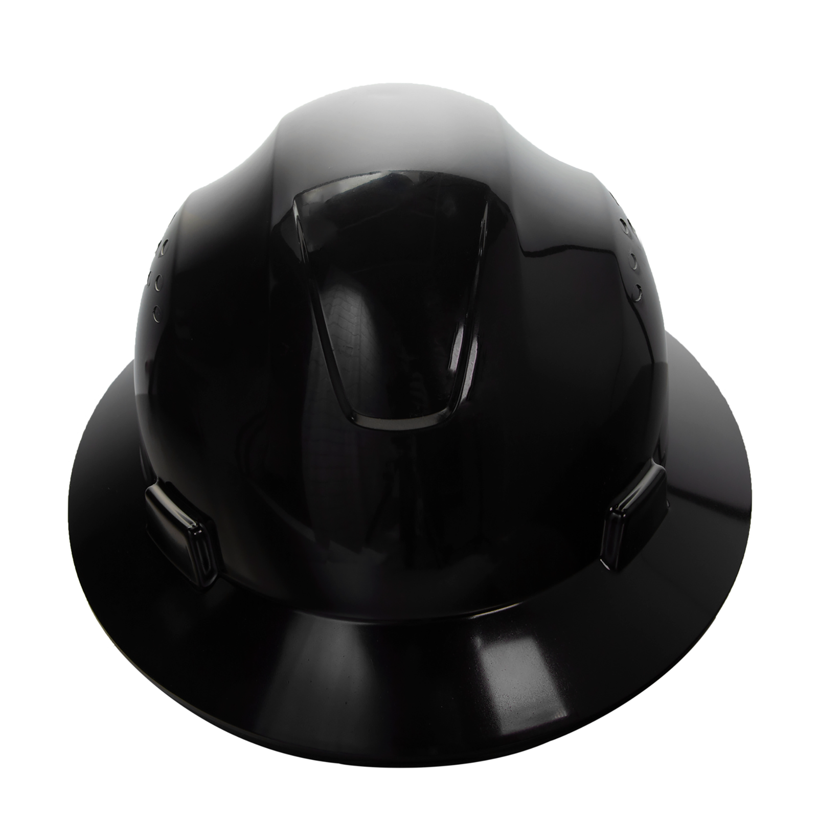 Full Brim Safety Hard Hat with 4 Point Suspension