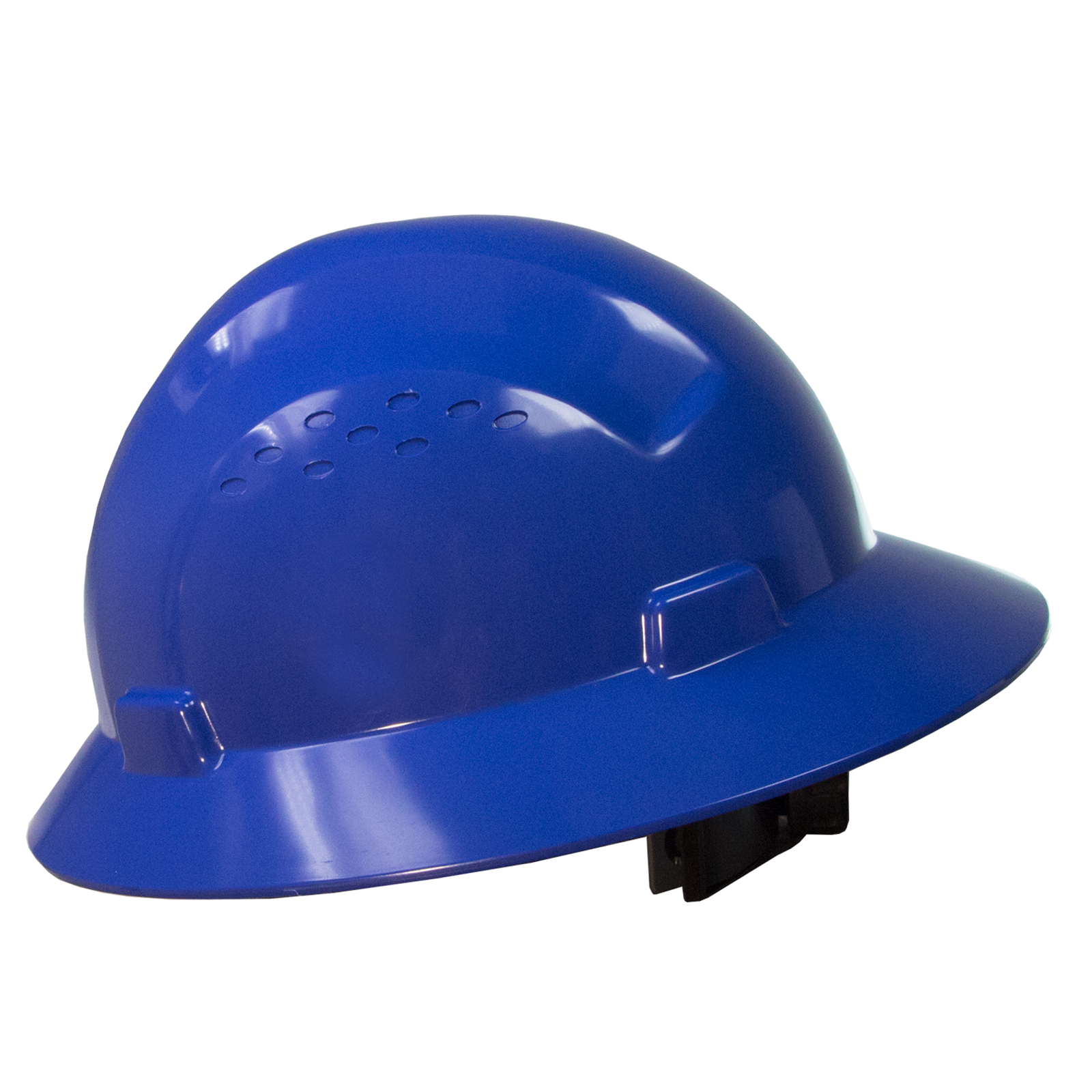 Full Brim Safety Hard Hat with 4 Point Suspension