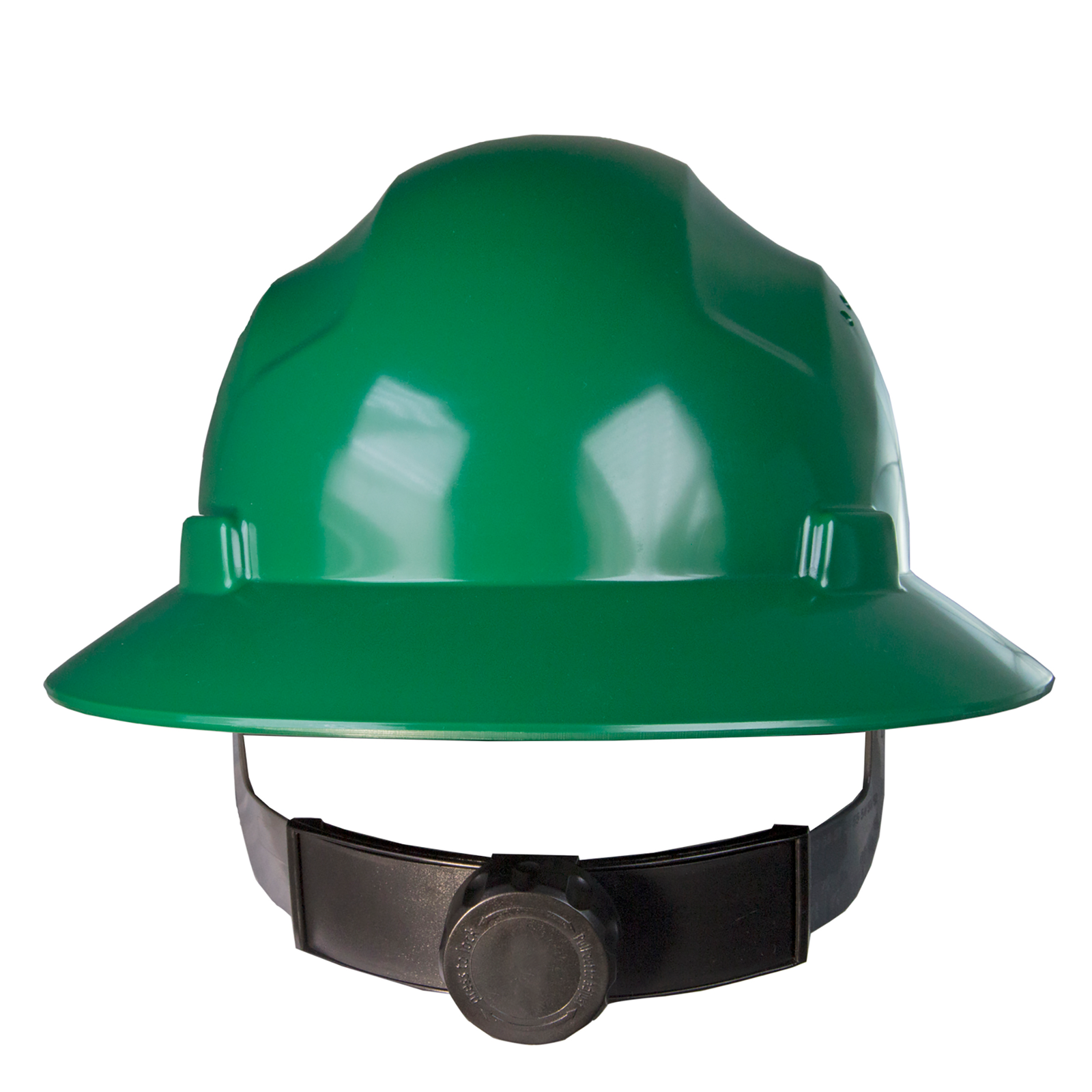 Full Brim Safety Hard Hat with 4 Point Suspension