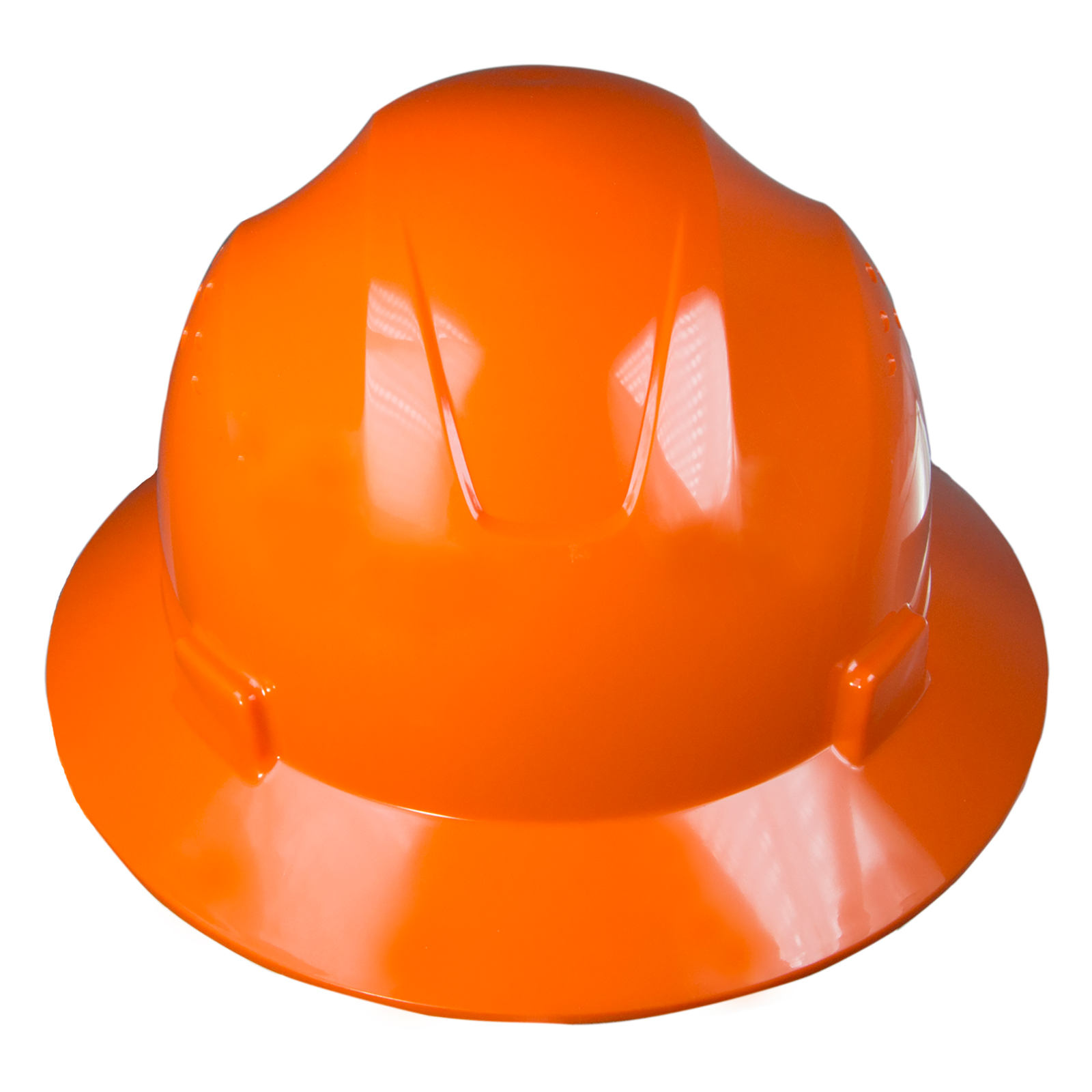 Full Brim Safety Hard Hat with 4 Point Suspension