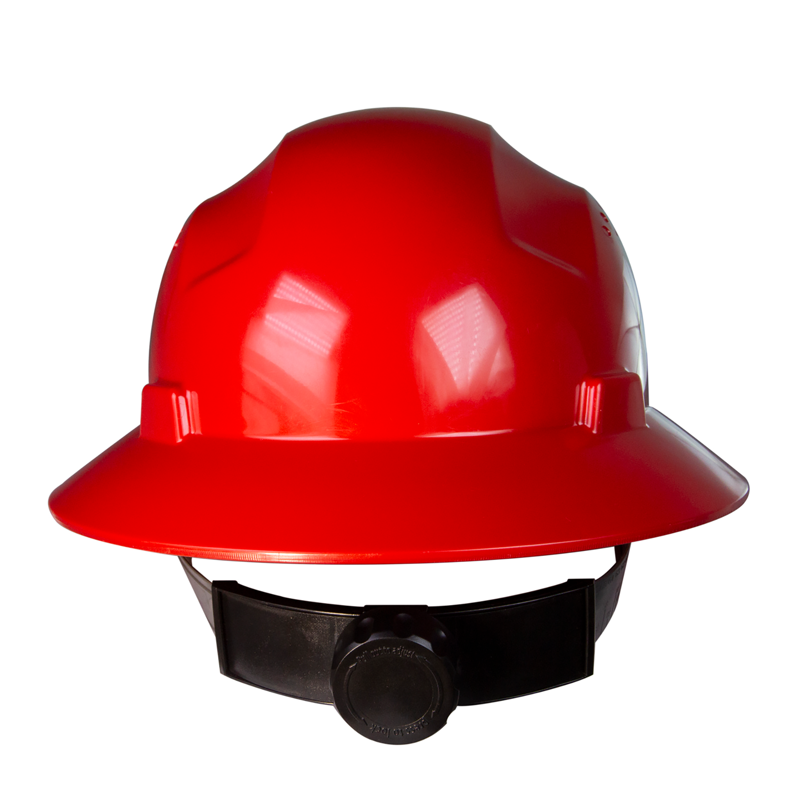 Full Brim Safety Hard Hat with 4 Point Suspension