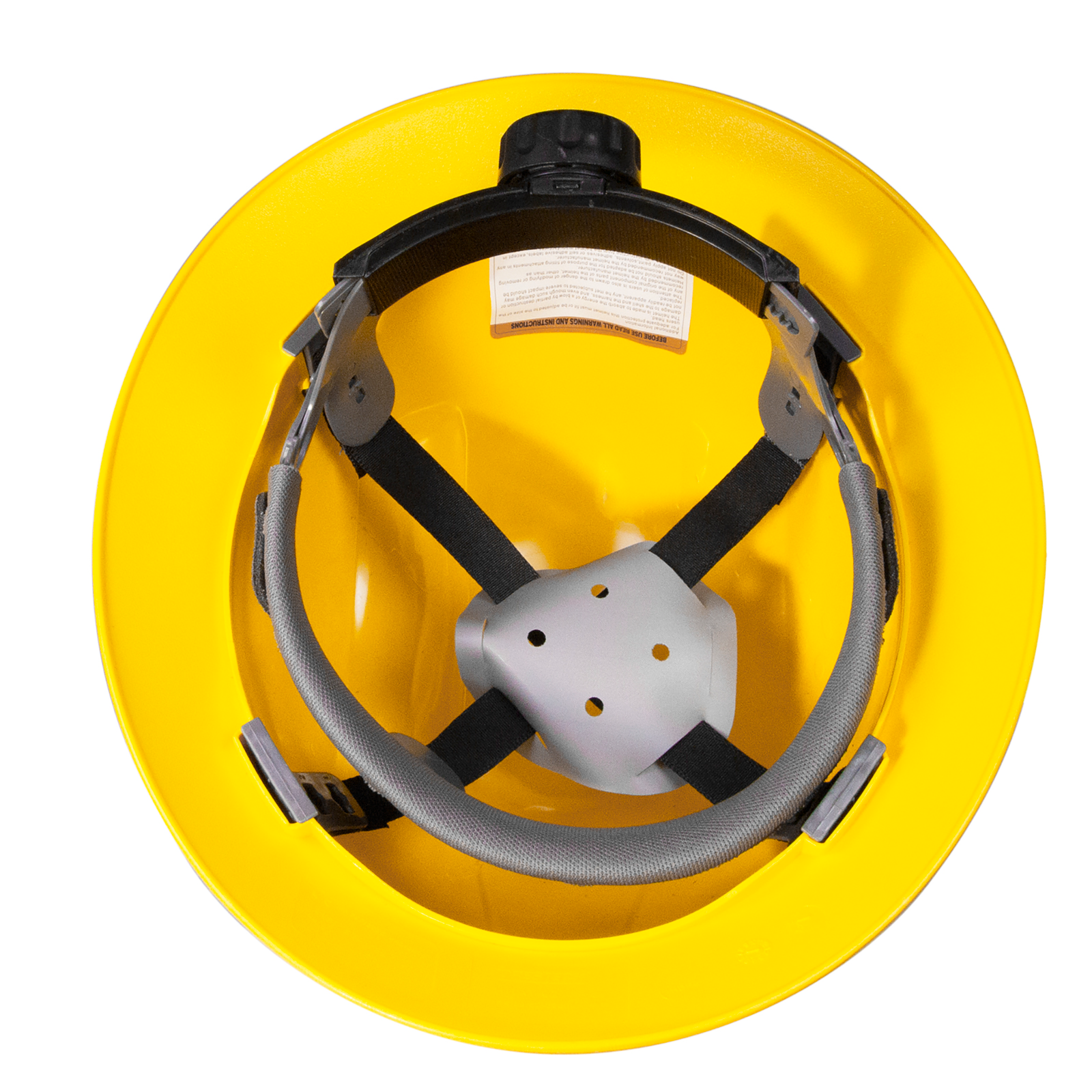 Full Brim Safety Hard Hat with 4 Point Suspension