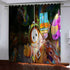 Fall Guys Pattern Curtains Blackout Window Drapes