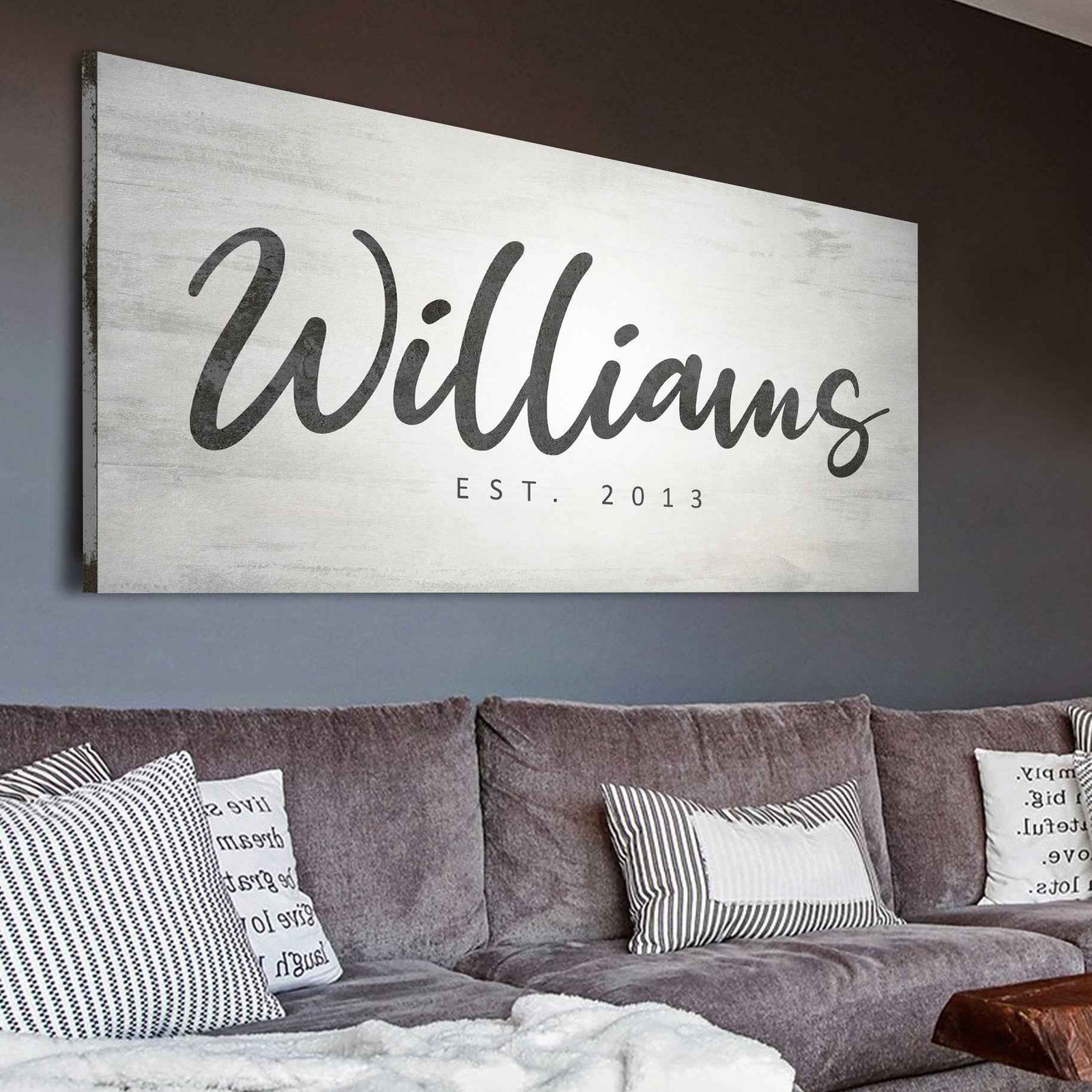 Family Name Sign IV
