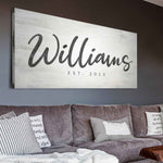 Family Name Sign IV
