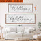 Upgrade Your 20x60 Inches 'Family Sign' Canvas To 24x72 Inches
