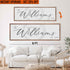 Upgrade Your 20x60 Inches 'Family Sign' Canvas To 24x72 Inches