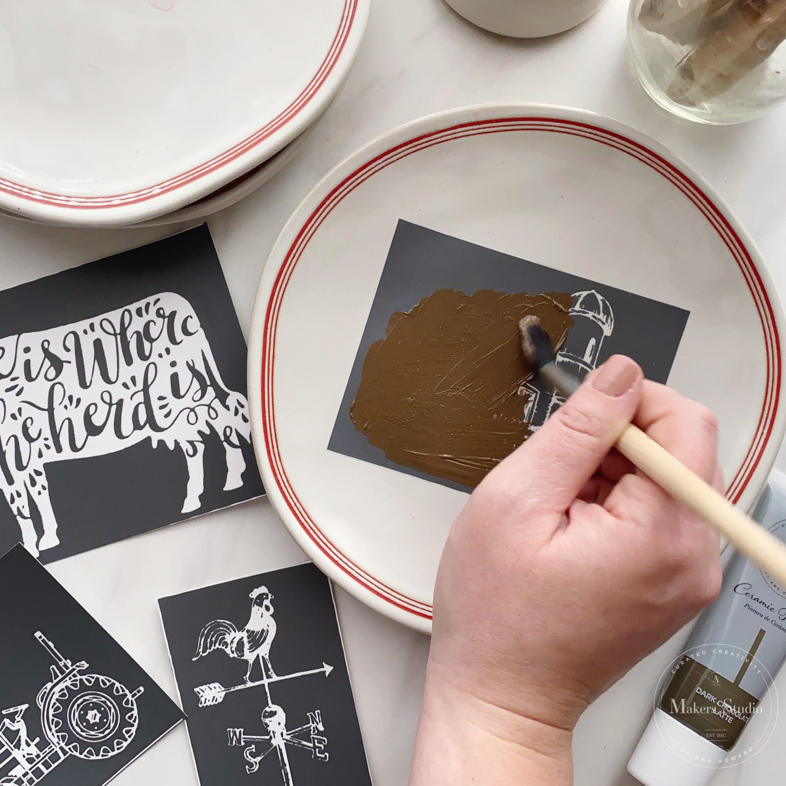 Farm to Table - Mesh Stencil 12x18