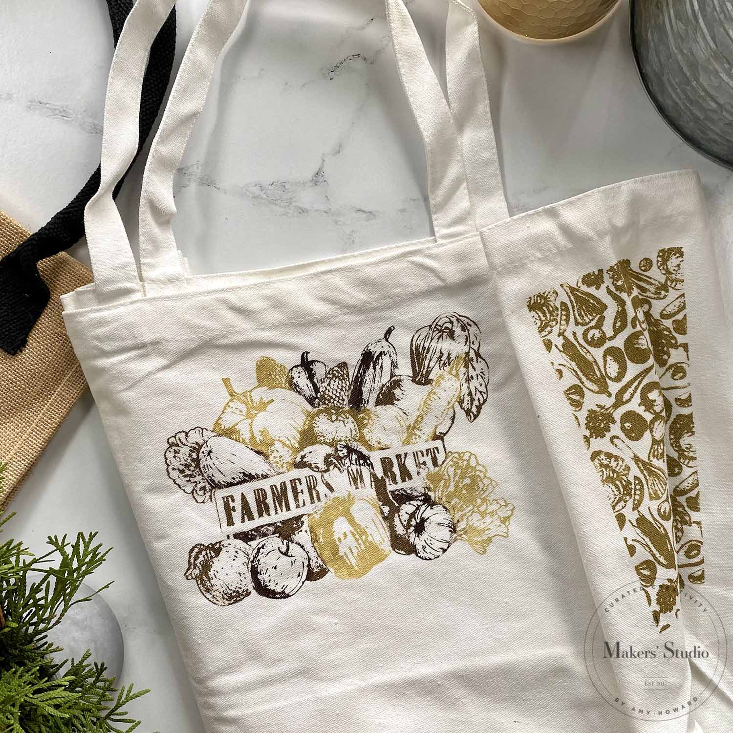 Farmers Market - Mesh Stencil 8.5x11