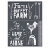 Farm Sweet Farm - Mesh Stencil 8.5x11