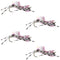 4 Pack Fat Albert Pink Foam Body Grasshopper Fly - Hook Size 10