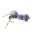 Trout Fly Assortment - Premium Terrestrial Flies - 24 Essential Hoppers, Ants and Beetles with Fly Box