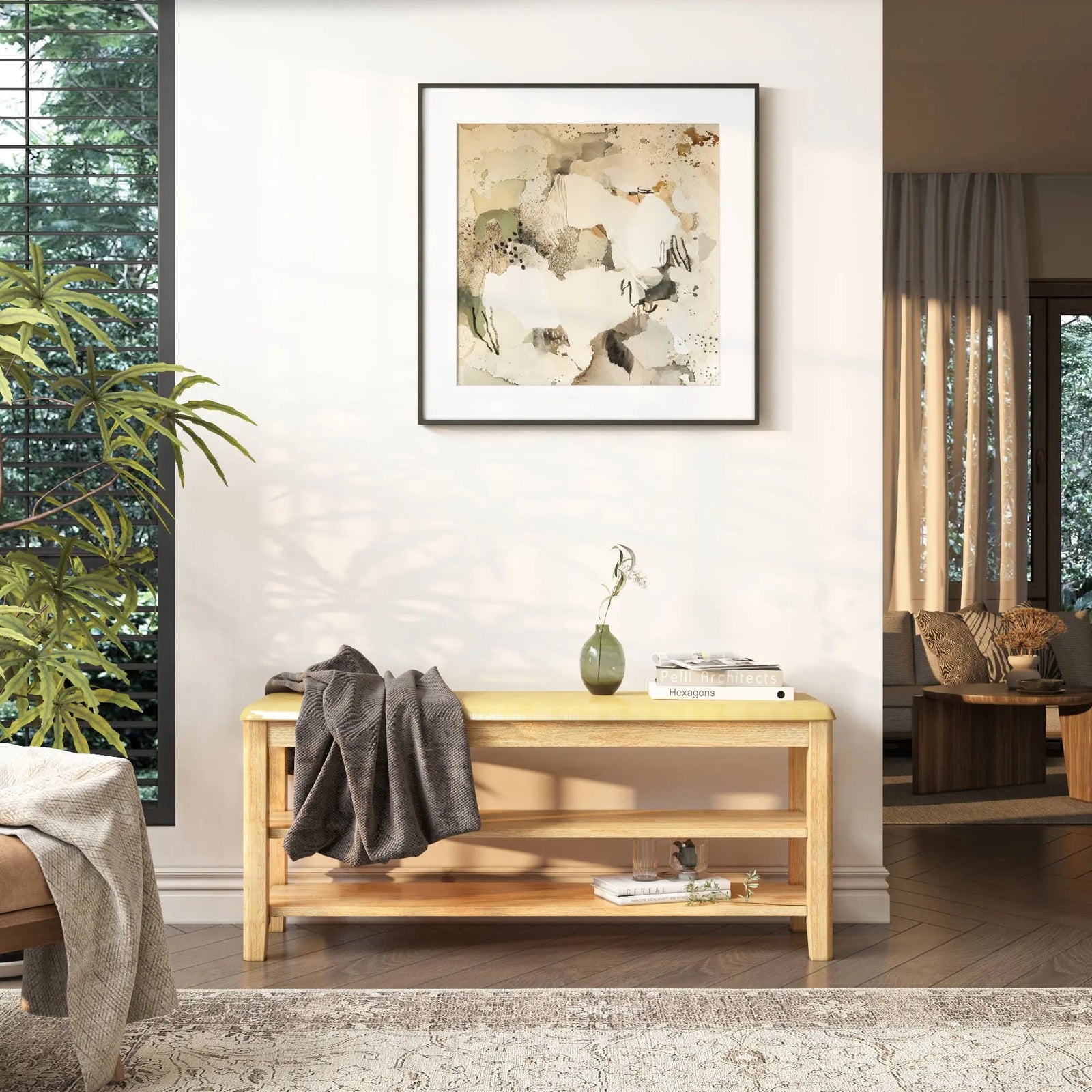 Featured Upholstered Storage Bench