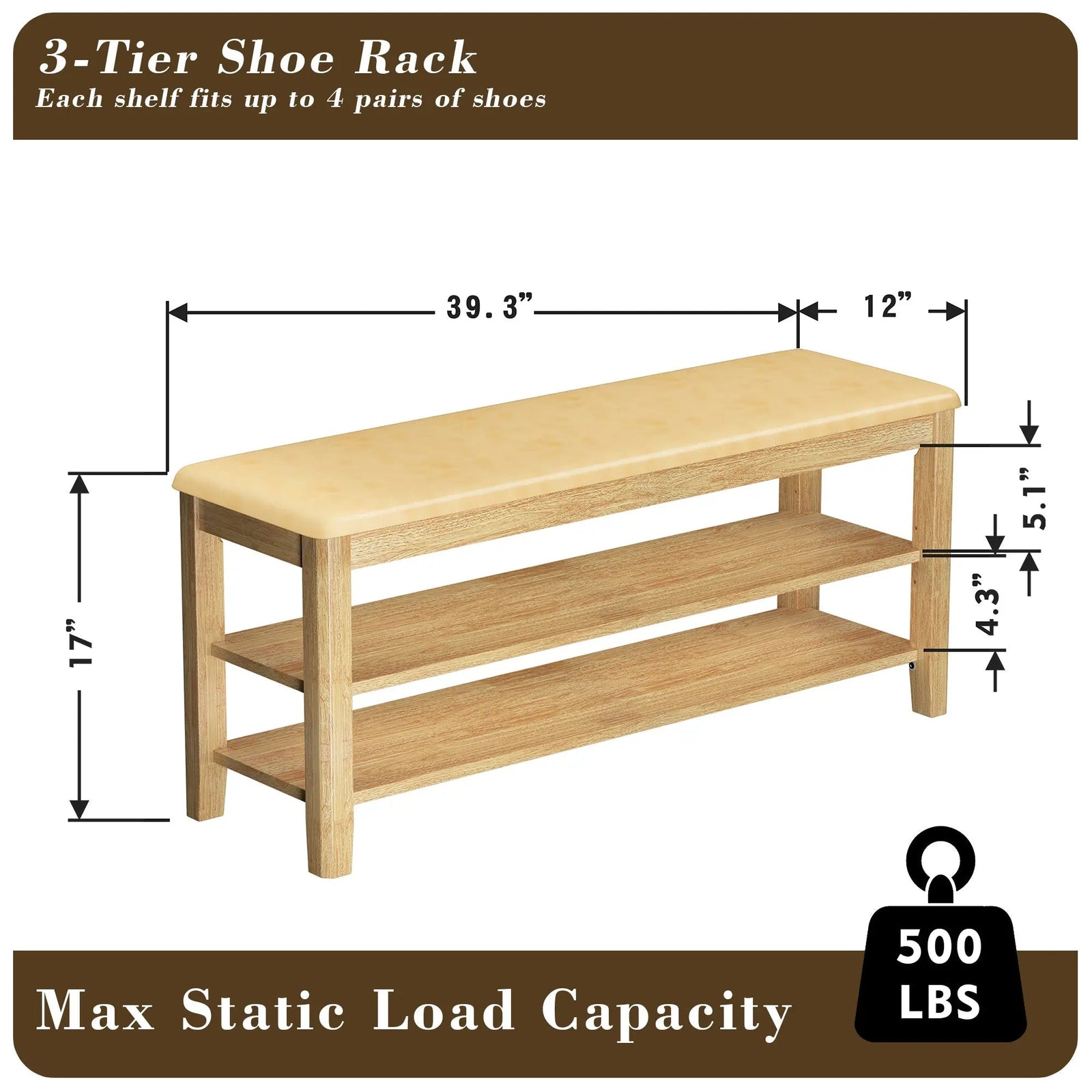 Featured Upholstered Storage Bench
