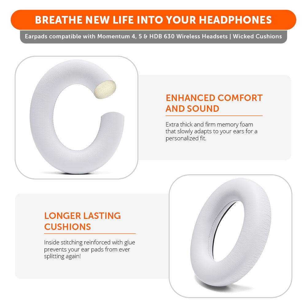 Sennheiser Momentum 4 Earpads - WC PadZ Momentum 4