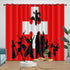 Fire Force Curtains Blackout Window Drapes Room Decoration