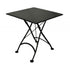 Five Piece Dining Set with 28" Square Steel Table and Four 5508 Folding Chairs
