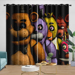 Five Nights At Freddys Curtains Room Decoration