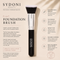 SYDONI FLAT FOUNDATION BRUSH - Ultra Soft Synthetic Bristles