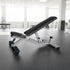 Flat to Incline Bench - Muscle D Fitness - 11 Gauge Steel - Commercial Upholstery - Seat and Back are Adjustable