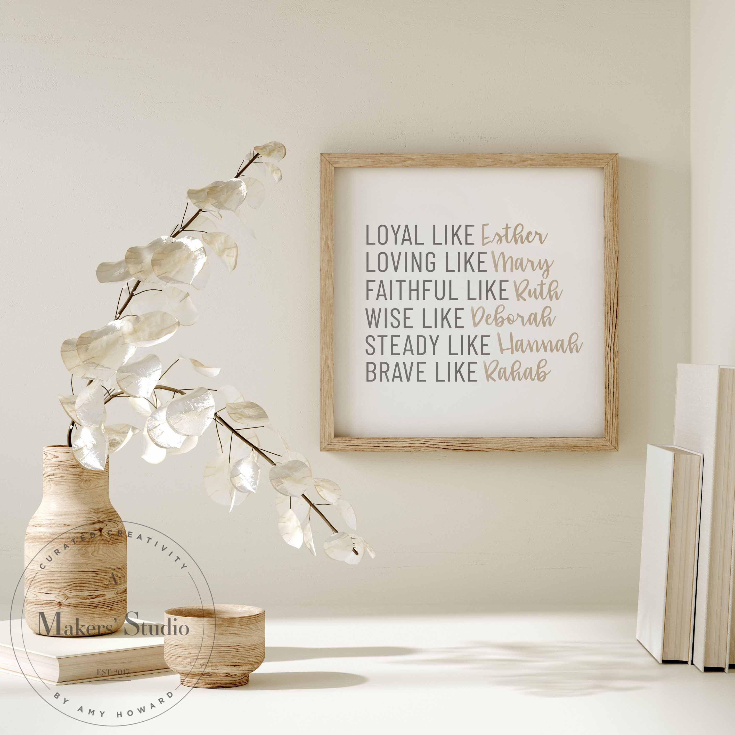 Floral Faith - Mesh Stencil 12x18