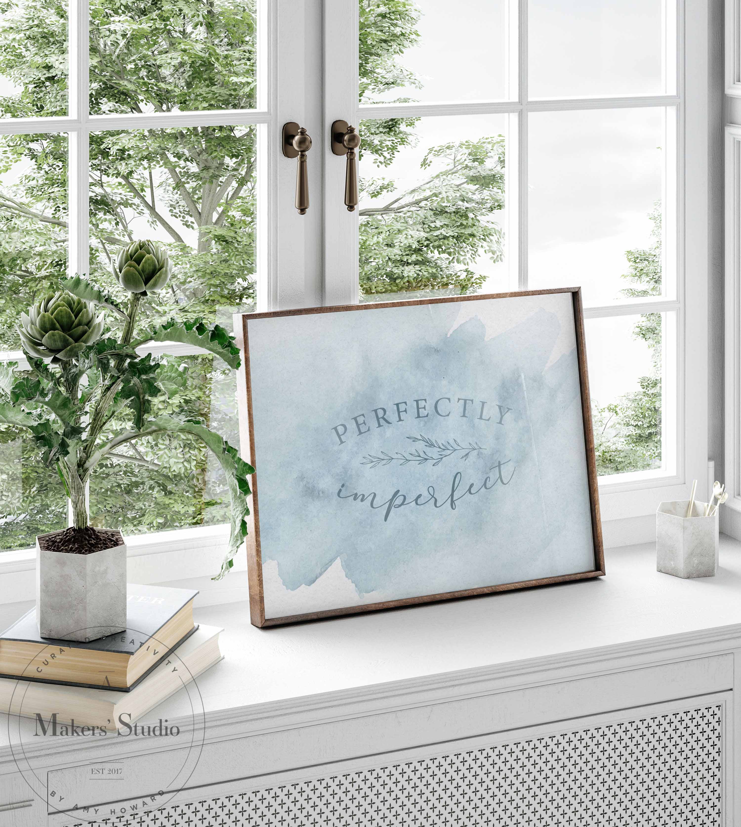 Floral Faith - Mesh Stencil 12x18