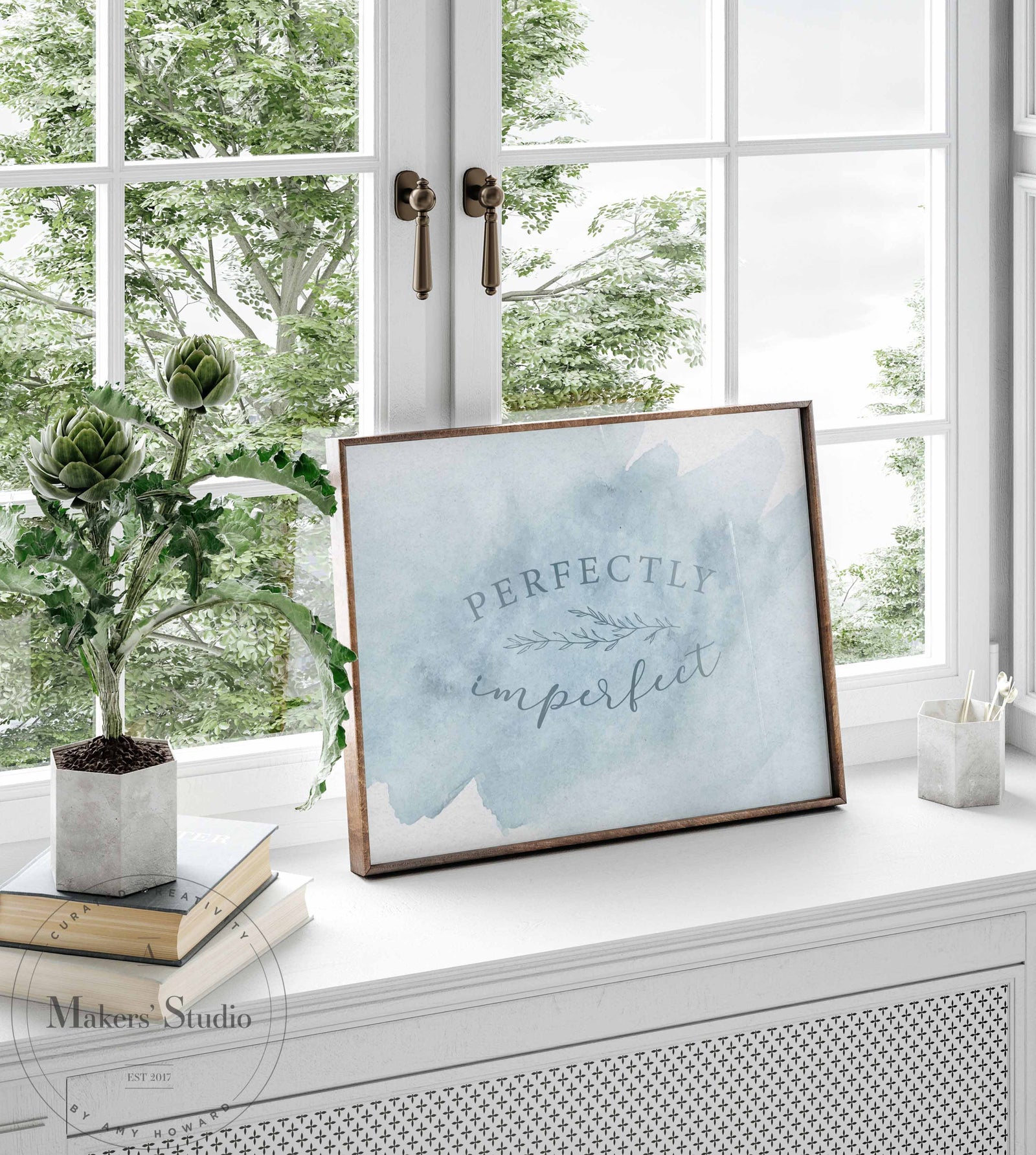 Floral Faith - Mesh Stencil 12x18