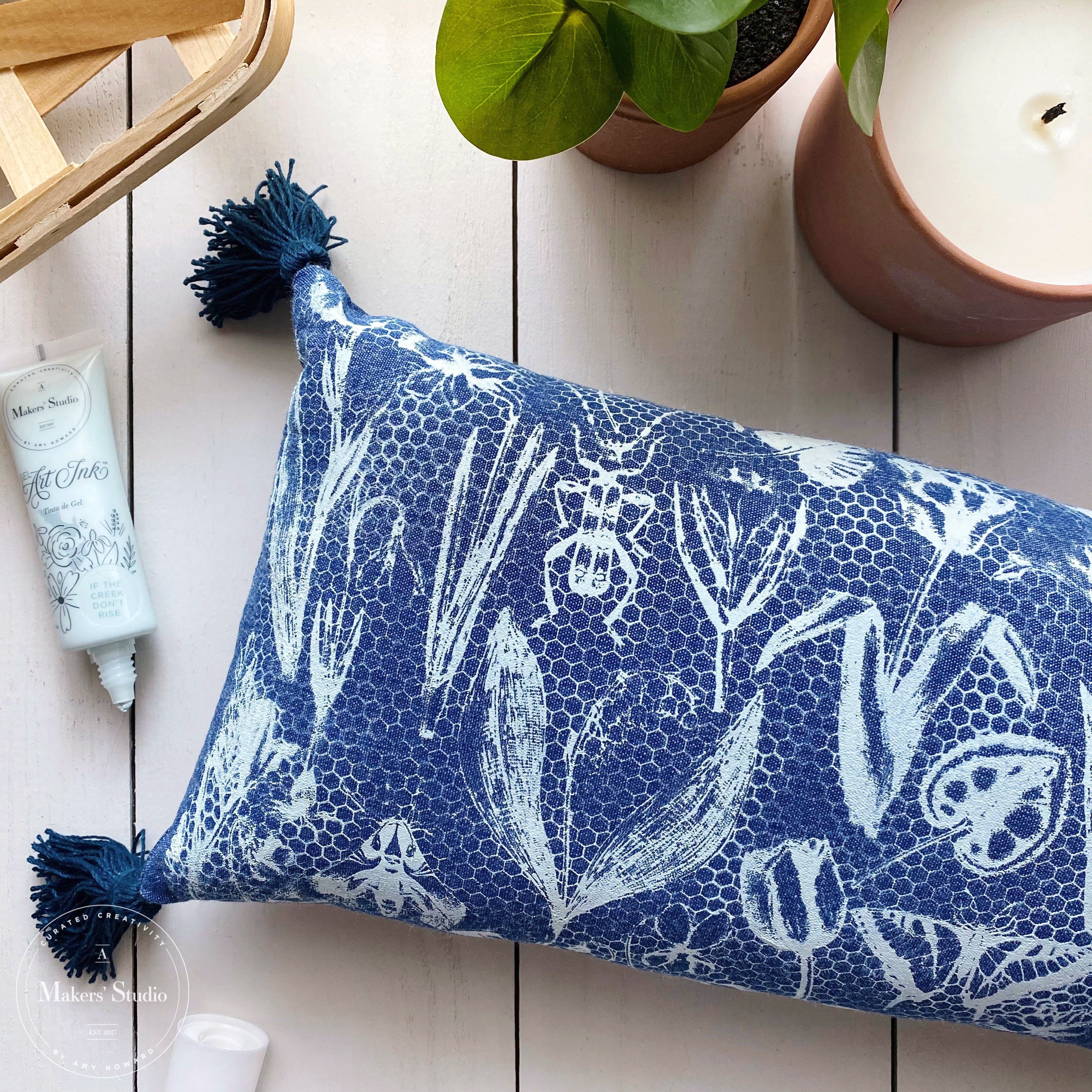 Flowers and Insects - Mesh Stencil - 12x12