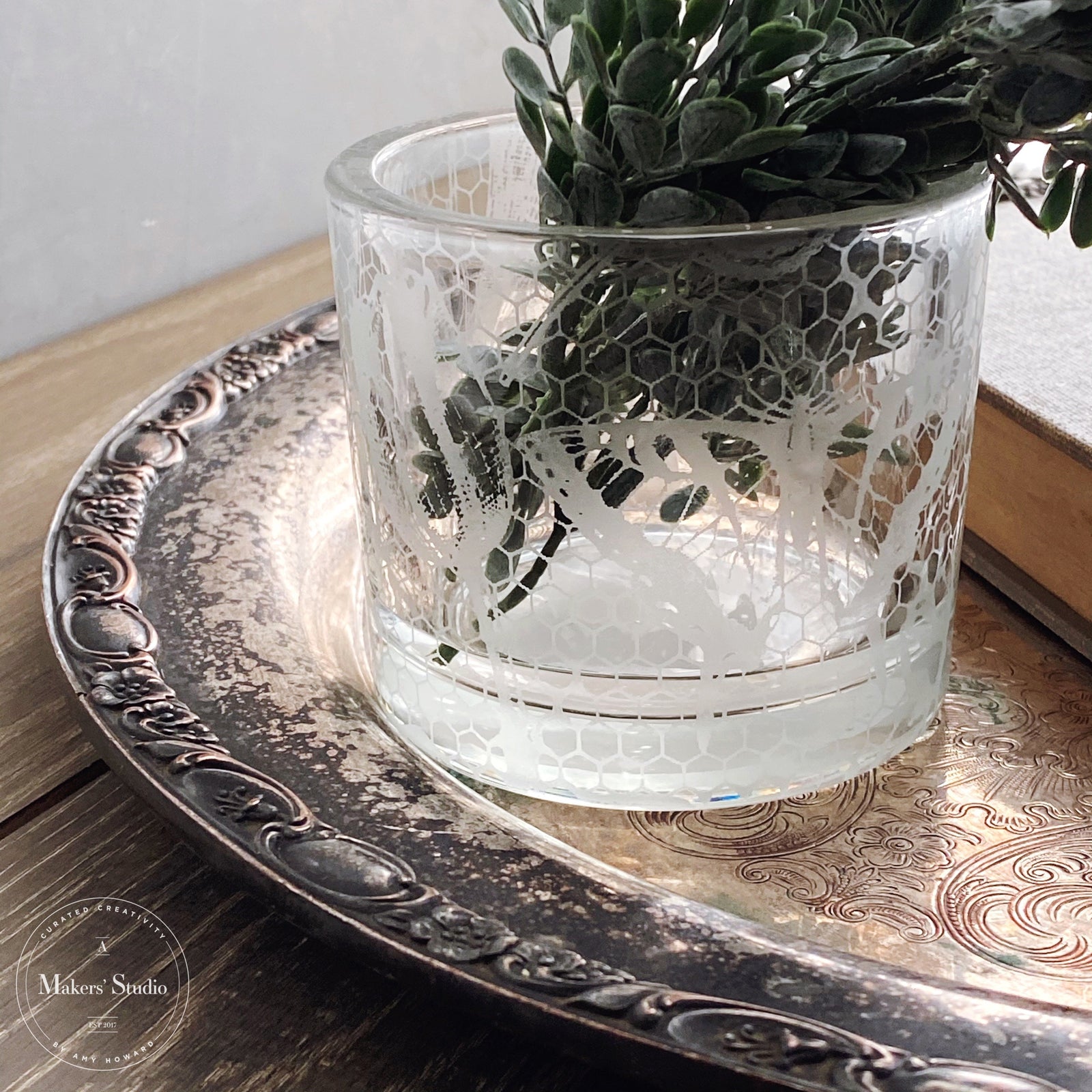 Flowers and Insects - Mesh Stencil - 12x12