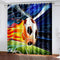 Football Curtains Blackout Window Drapes