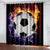 Football Soccer Curtains Blackout Window Drapes