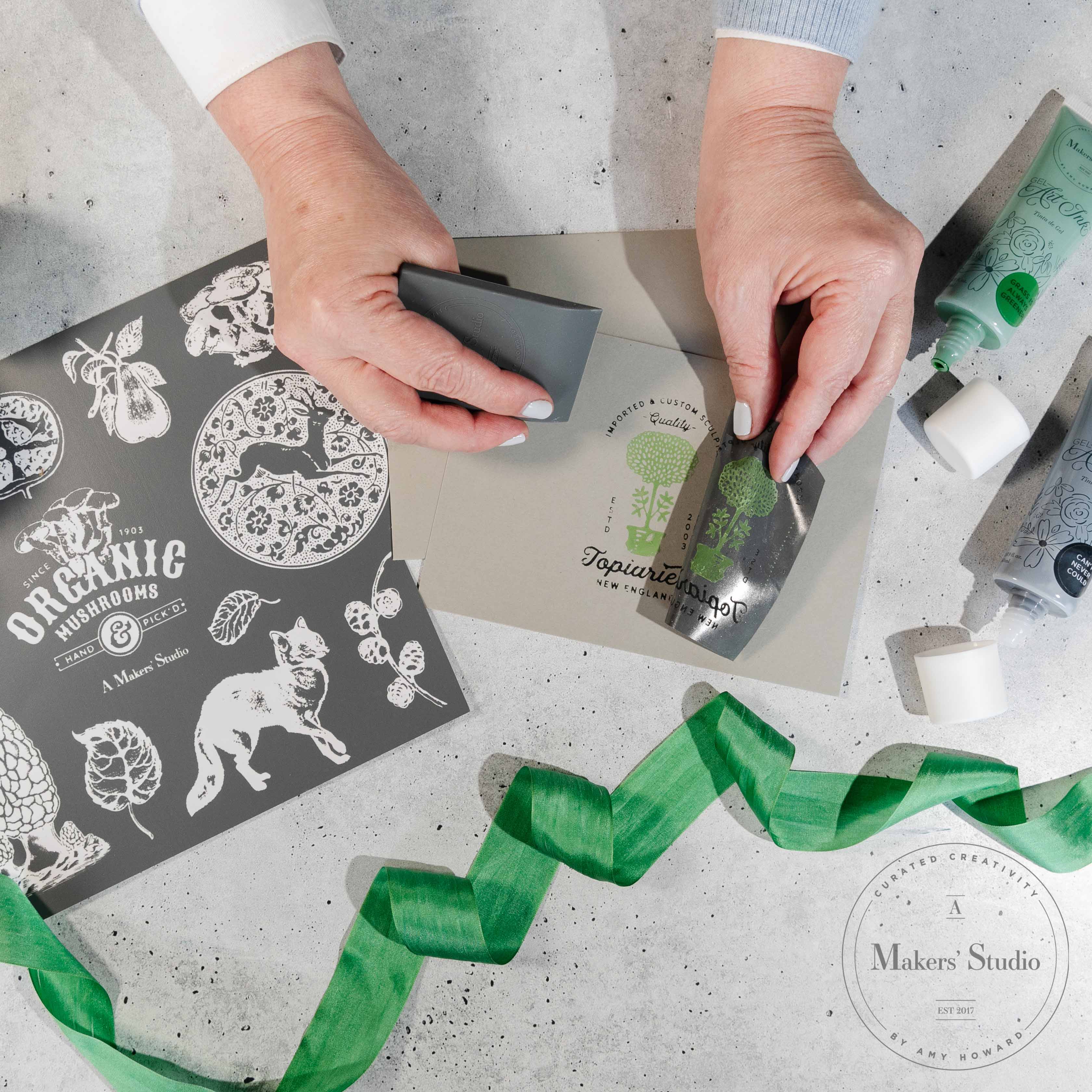 Forest - Mesh Stencil 8.5x11