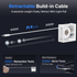 Gitryin Retractable Charger for 3C Devices