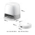 Roborock Qrevo CurvX Robot Vacuum with Multifunctional Dock 3.0 Thermo+
