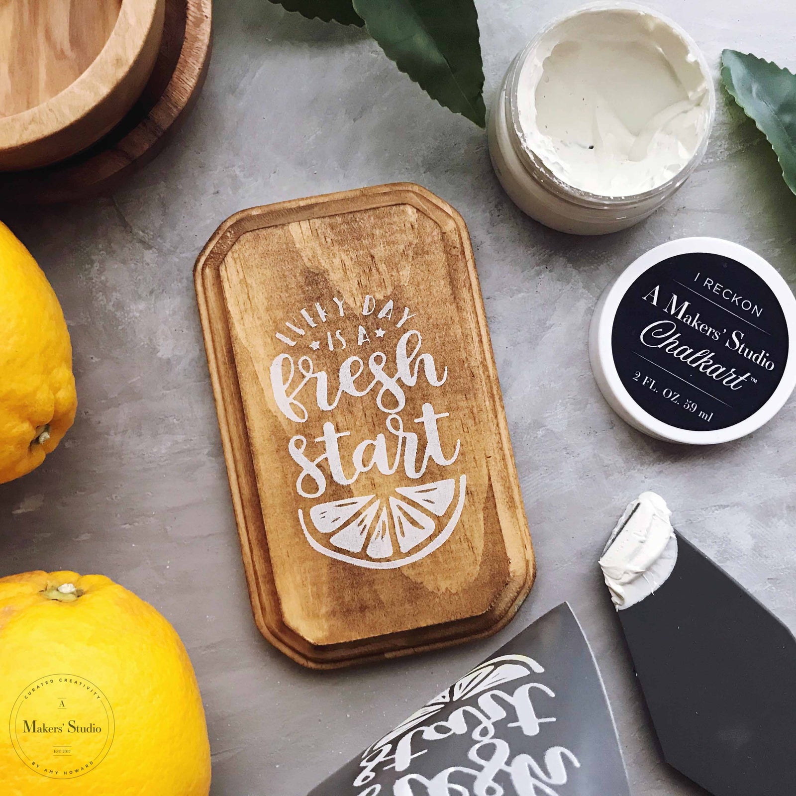 Fresh Start - Mesh Stencil 5.5x8.5