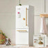 Tiny Land® Play Kitchen Accessories – Play Kitchen Fridge: Wooden Cabinet Refrigerator for Kids