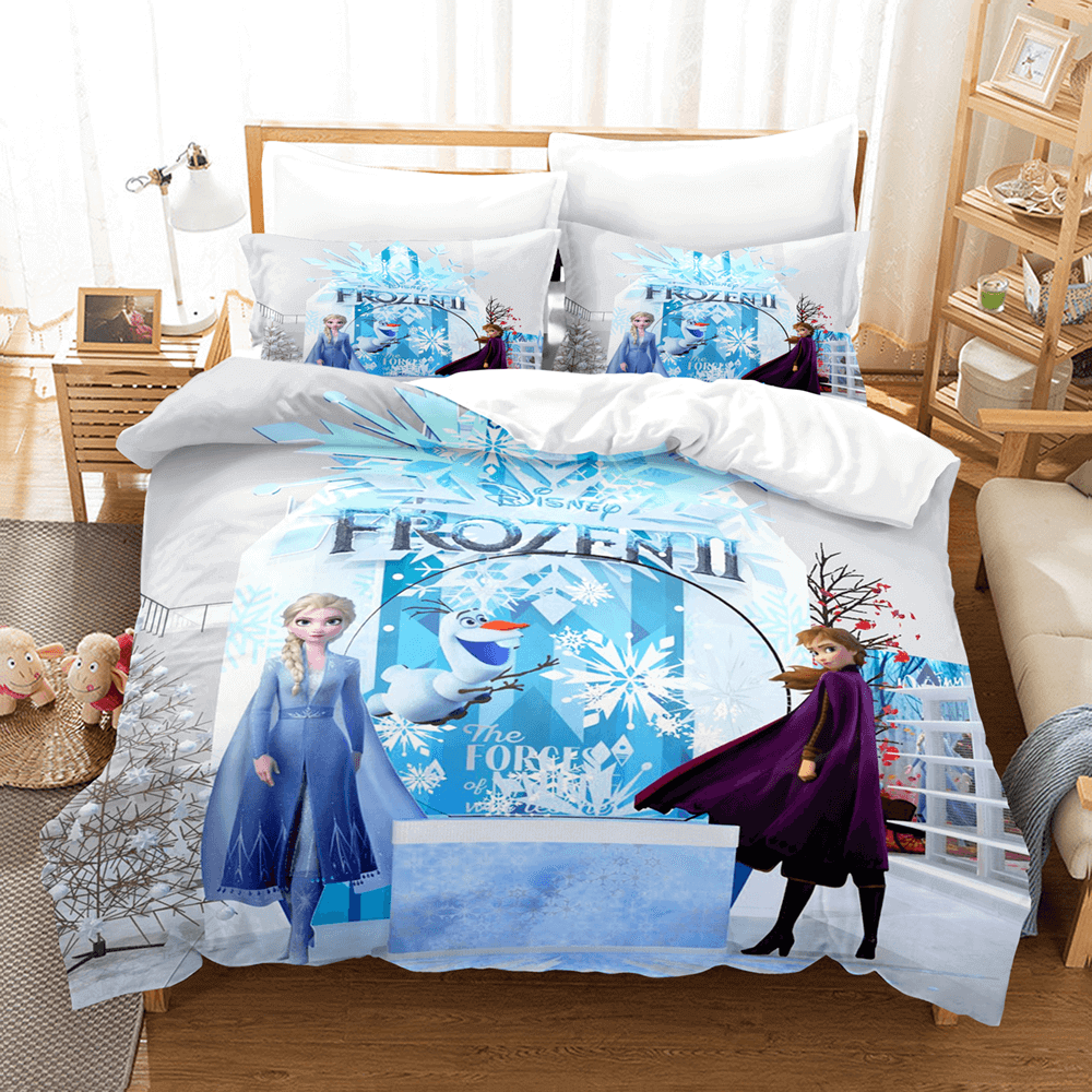 Frozen 2 Cosplay Bedding Set Quilt Cover Without Filler