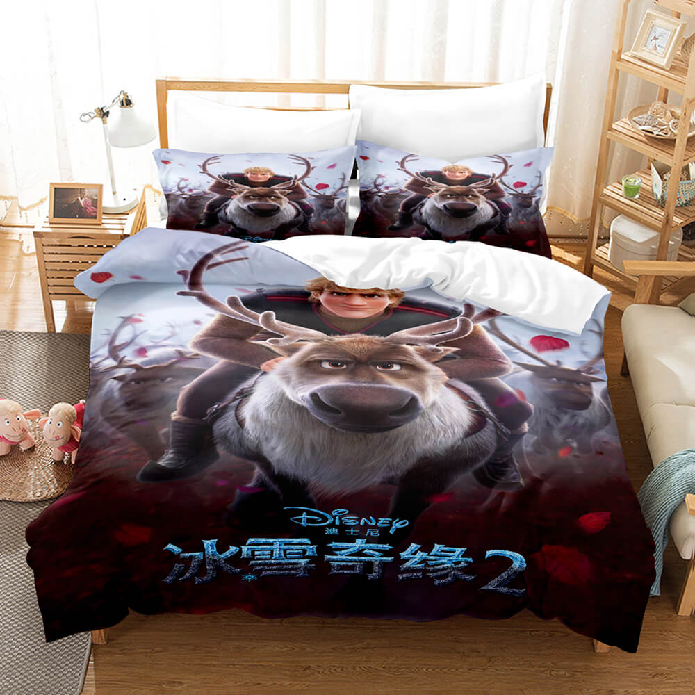 Frozen 2 Cosplay Bedding Set Quilt Cover Without Filler