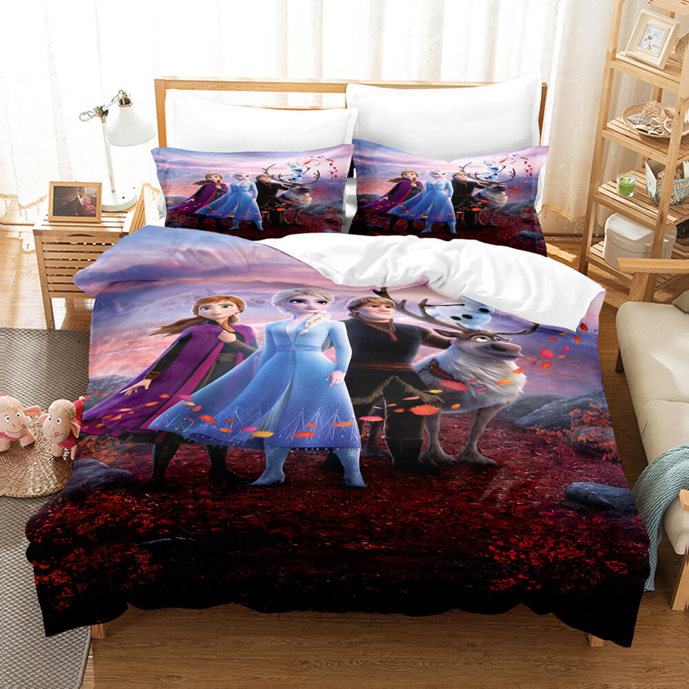 Frozen 2 Cosplay Bedding Set Quilt Cover Without Filler