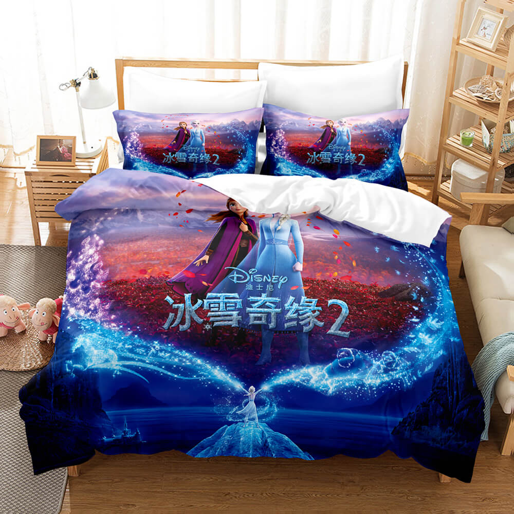 Frozen 2 Cosplay Bedding Set Quilt Cover Without Filler