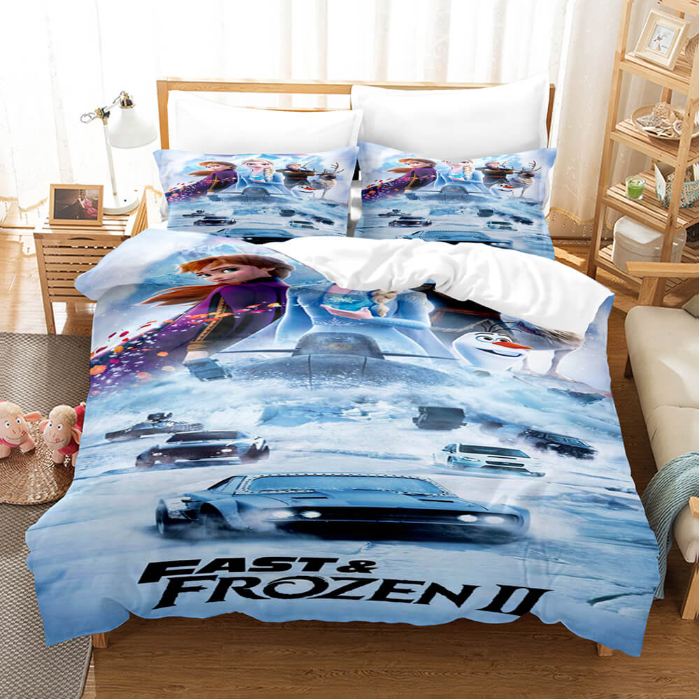 Frozen 2 Cosplay Bedding Set Quilt Cover Without Filler