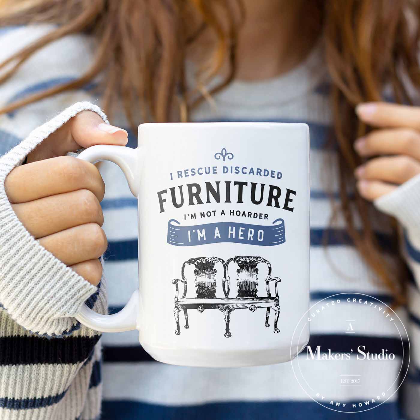 Furniture Hero - Mesh Stencil 12x12