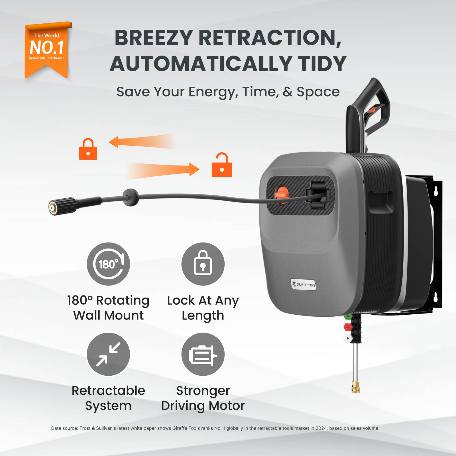 Grandfalls Retractable Pressure Washer G20 Pro