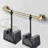 Brushed Gold or Brushed Nickel or Matte Black or Rose Gold 24'' Designer Grab Bar