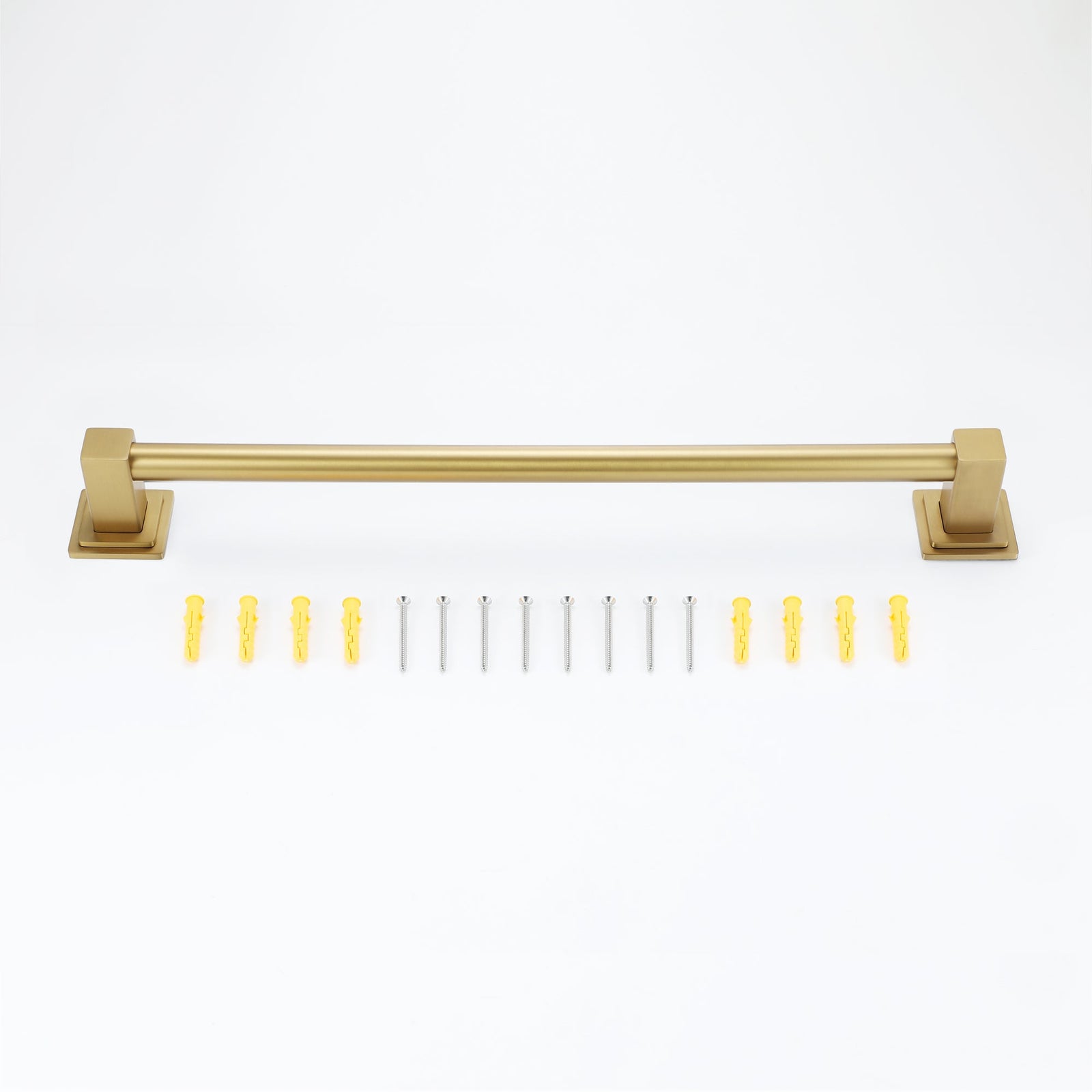 Brushed Gold or Brushed Nickel or Matte Black or Rose Gold 24'' Designer Grab Bar