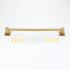 Brushed Gold or Brushed Nickel or Matte Black or Rose Gold 24'' Designer Grab Bar